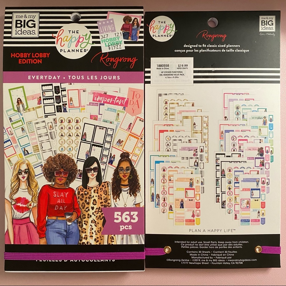 The Happy Planner Rongrong Everyday Sticker Book